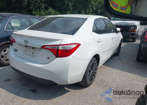 2014 Toyota Corolla S Plus from USA, damaged, VIN 5YFBURHE2EP158631